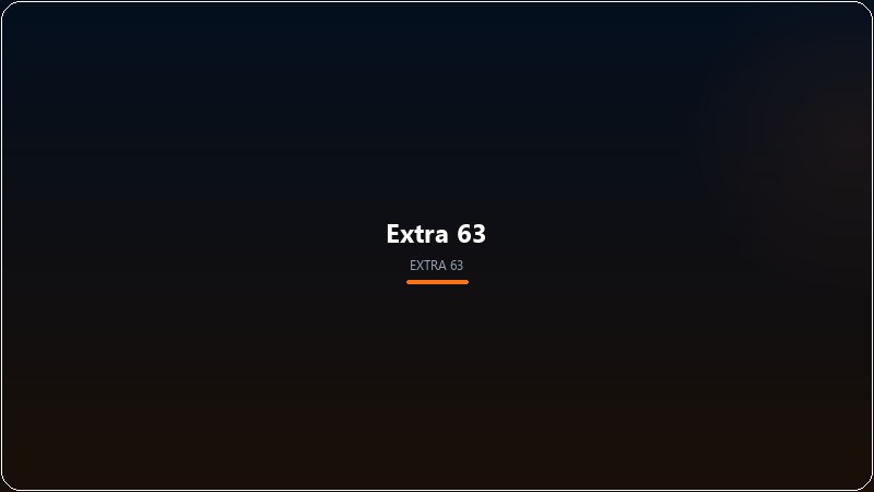 Extra 63 logistics