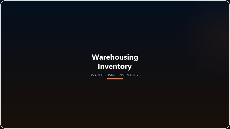 warehousing-inventory