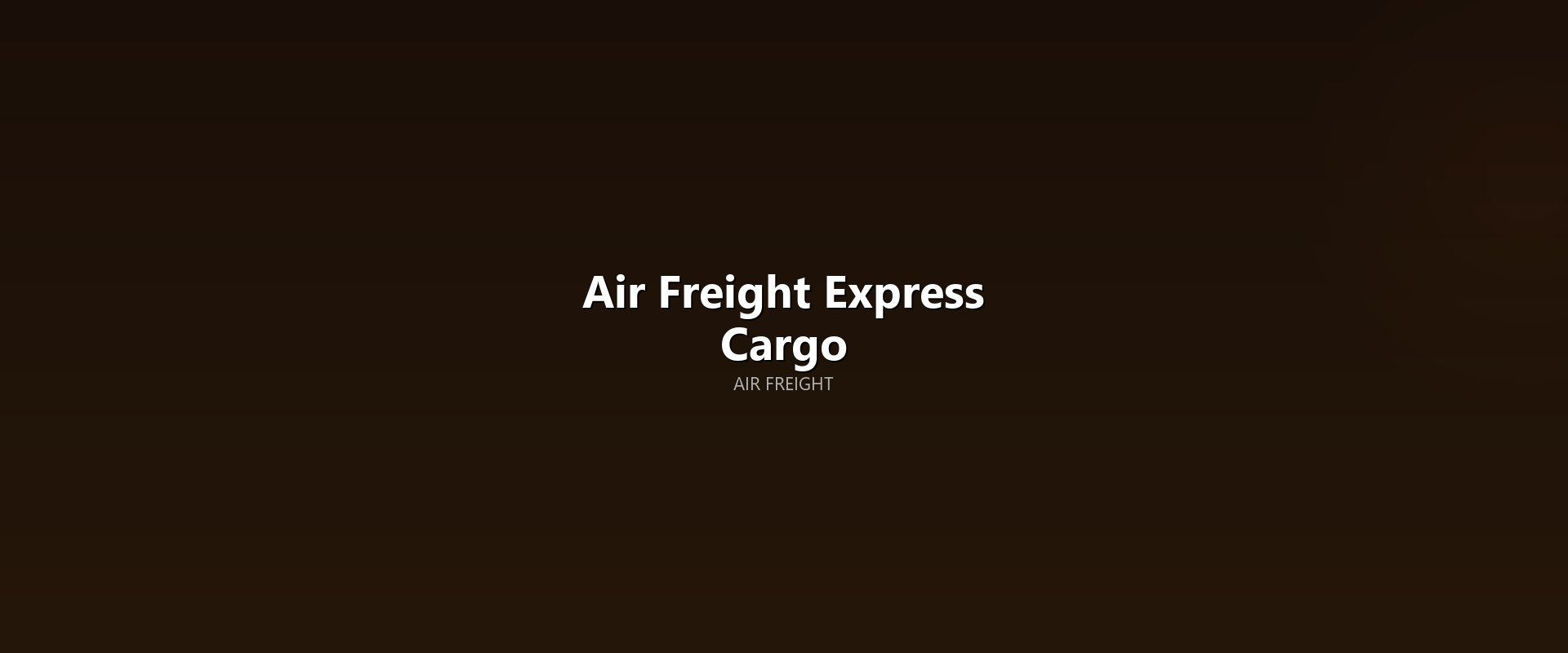 air-freight